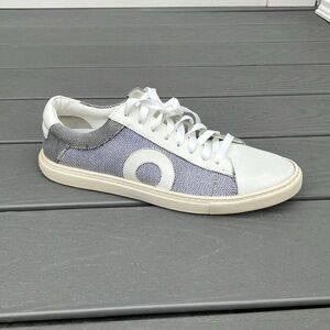 Oliver Cabell White and Gray Sneakers
